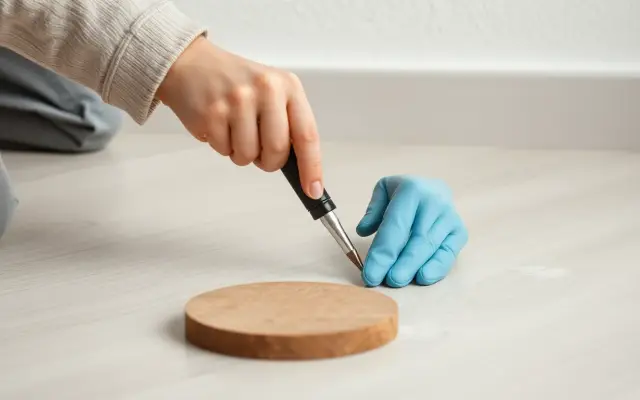 Exameninstrument Eenvoudige decoraties in vloerbedekkingen