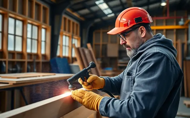 Exameninstrument Industrieel spuiten timmerwerk