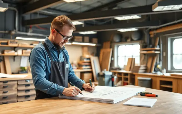 Exameninstrument Persoonlijke werkvoorbereiding complexe meubels en (scheeps)interieurs maken