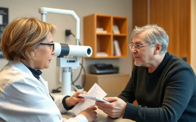 Exameninstrument Screenen en adviseren van cataractpatiënten over implantlenzen
