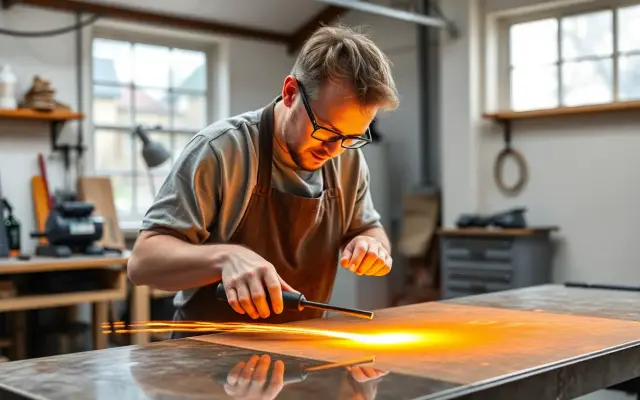 Exameninstrument Verdieping glas: warm glas technieken