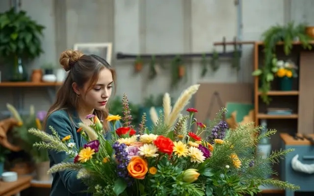 Exameninstrument Praktisch vakmanschap voor bloem, groen & styling