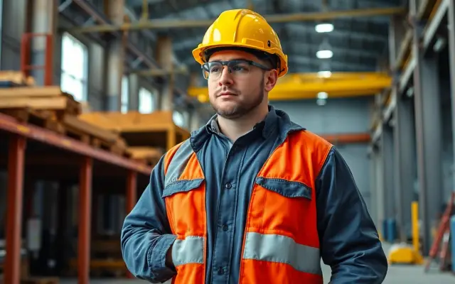 Exameninstrument Betonstaal hechtlassen in de fabriekshal