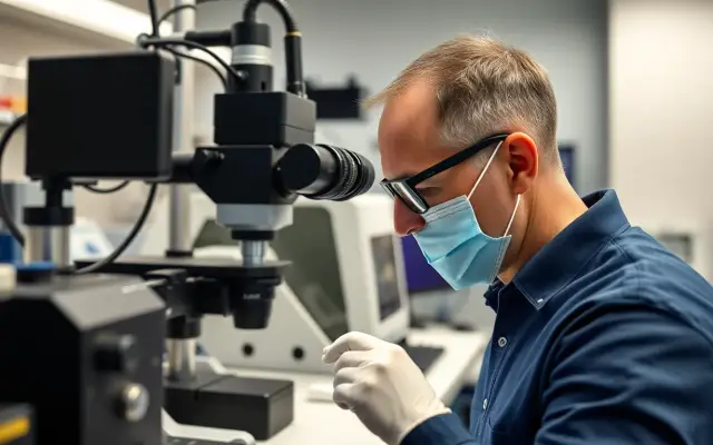 Exameninstrument Optic manufacturing