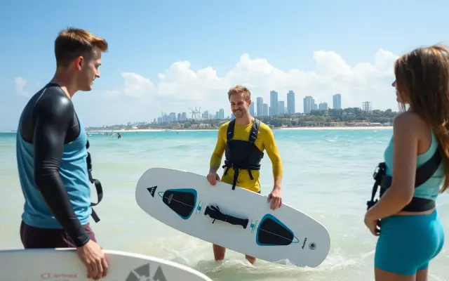 Exameninstrument Instructeur kitesurfen