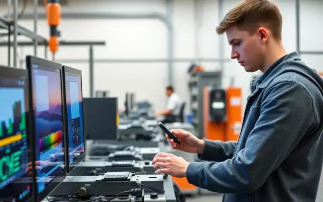 Exameninstrument Hardware engineering van industriële besturingen
