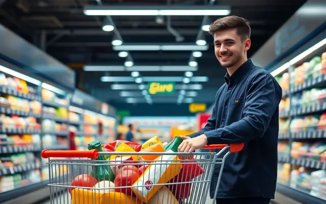 Exameninstrument Supermarkt, geschikt voor niveau 3 en 4